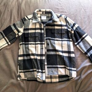 Old Navy plaid shacket